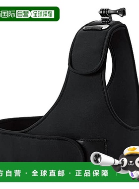 【日本直邮】ELECOM GoPro HERO10/9/8/7/6/5运动摄像头用肩带黑