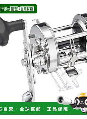 【日本直邮】Abu Garcia阿布诱饵卷轴银色不锈钢经久耐用6500CS