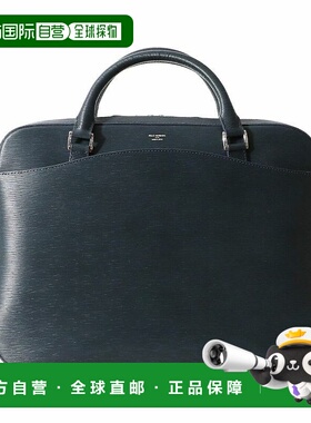 1h可退 日本直邮Capitano 男装 原创压纹牛革公文包 单 compartme