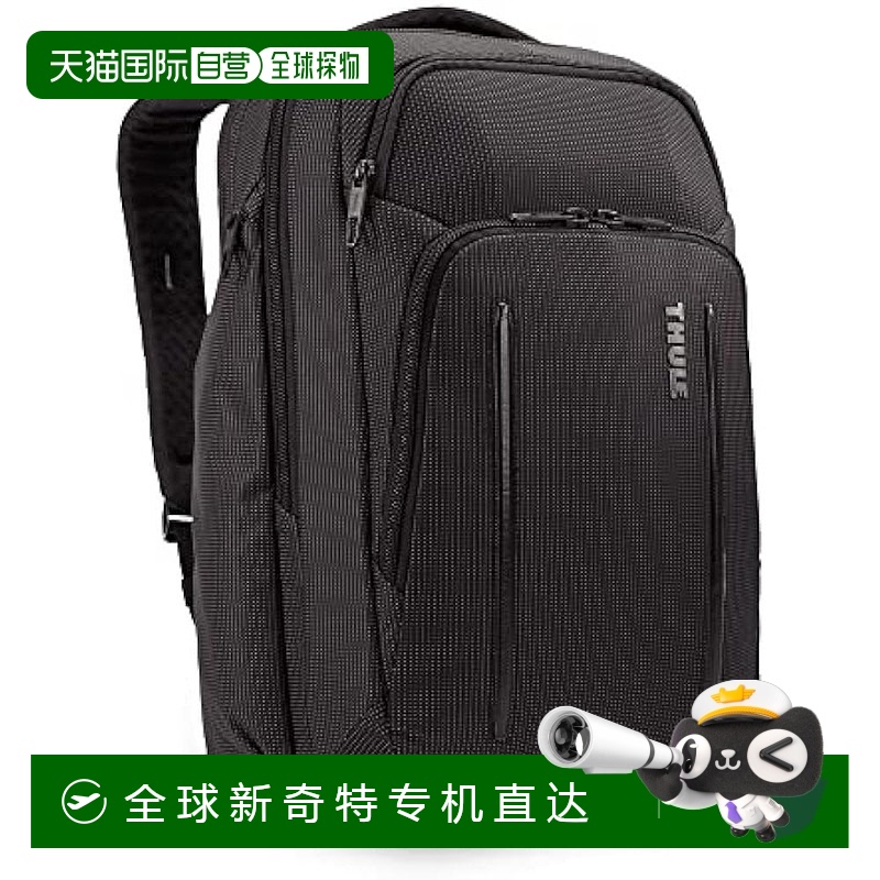 【日本直邮】Thule拓乐 电脑双肩包Crossover2 30L 黑色 3203835