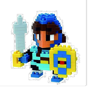 【日本直邮】史克威尔艾尼克斯 拼装积木 勇者斗恶龙2 罗雷西亚王