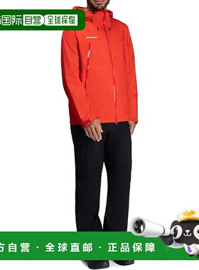【日本直邮】猛犸象防雨套装 亚洲版男款 1010-31350 红/黑色夹克