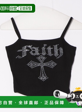 1h可退 日本直邮DISPARK 女装 Y2K亮片交叉背心吊带 DI25SM07L006