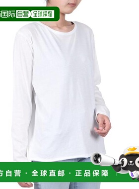 日本直邮ROXY 海滩 Flex 长袖T恤 [25SPRLT251080WHT] 白色 女士T