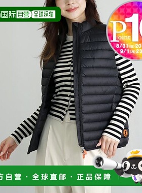 日本直邮SAVE THE DUCK 女士生态羽绒背心 CHARLOTTE D88040W GIG