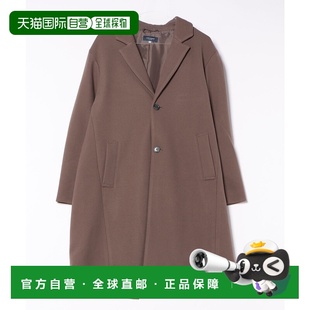 型 1h可退 宽松版 NUMBER男装 轻盈梅尔顿切斯特外套 日本直邮BACK