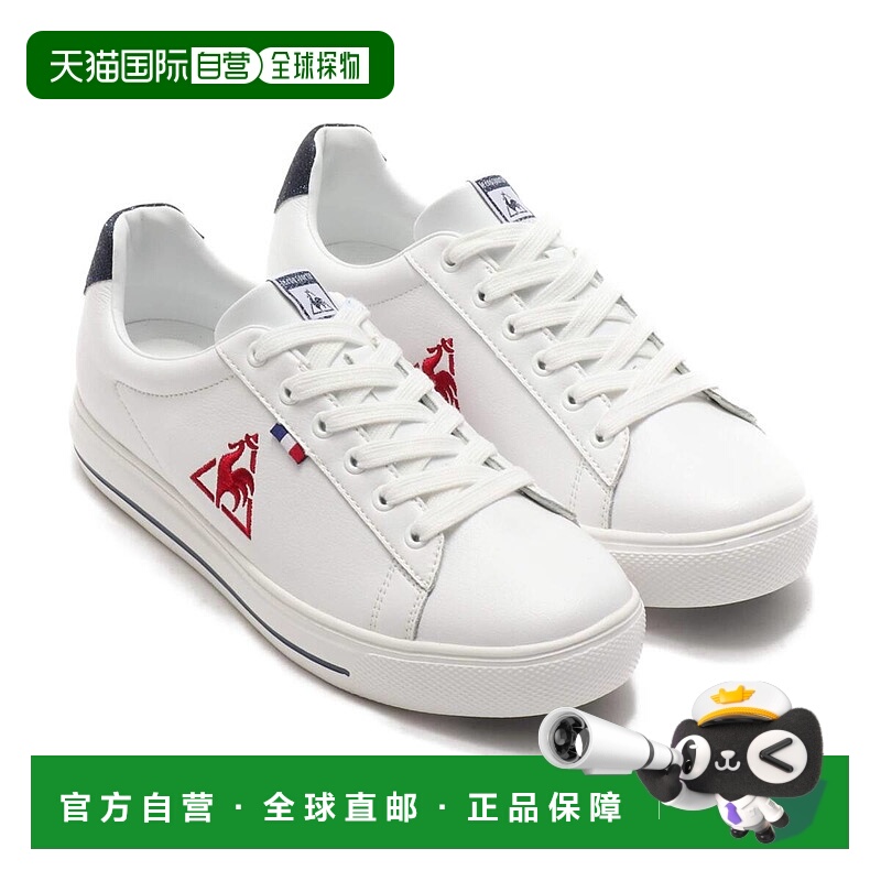 日本直邮Le Coq Sportif TELUNA BOUND COURT LE AT运动鞋 白色