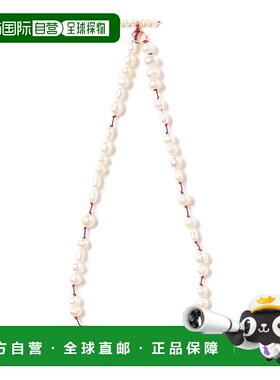 1h可退 日本直邮RACKETS 女士珍珠丝绸项链 61423587464