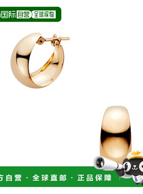 日潮跑腿vendome K18 粉红金圈形耳环（中号）PinkGold 均码 AGAA