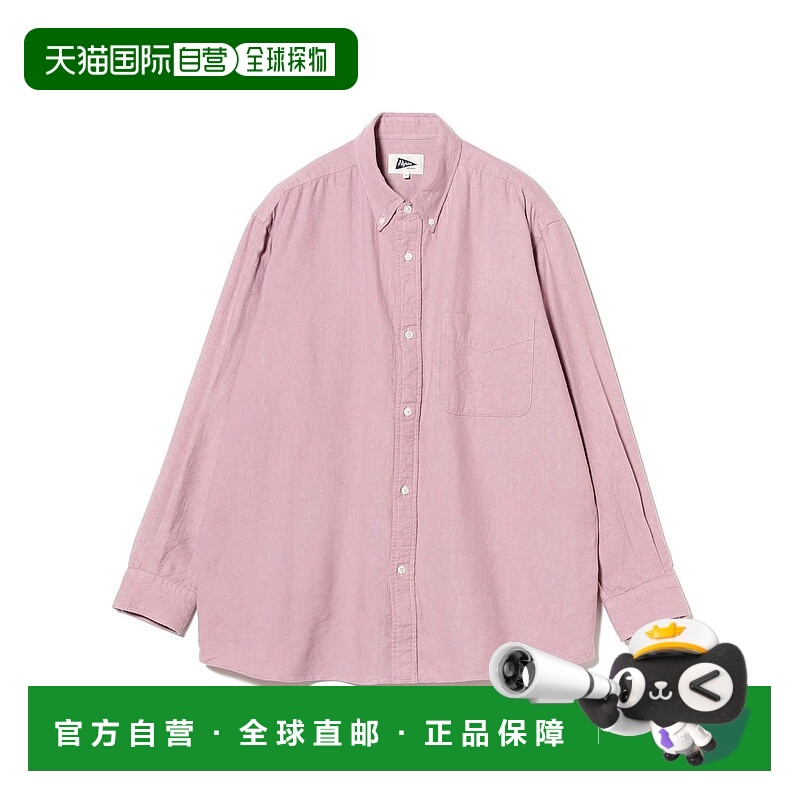 1h可退 日本直邮Pilgrim Surf+Supply 男装 宽松版型 棉麻混纺 钮