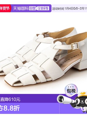 日本直邮FABIO RUSCONI 葡糖凉鞋 s-6329 [FA933BW19808] 银色