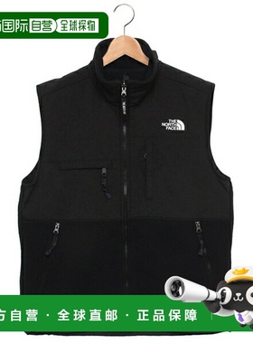 日本直邮The North Face Retro Denali 背心拉链保暖夹克黑色男士