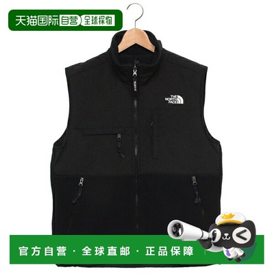 日本直邮The North Face Retro Denali 背心拉链保暖夹克黑色男士