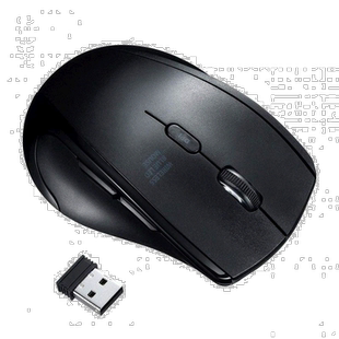 【日本直邮】SANWA SUPPLY无线鼠标USB连接对于左撇子 MA-WBL164B