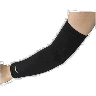 【日本直邮】美津浓排球臂套  护肘  黑色 黑色×洋红色 F袖套