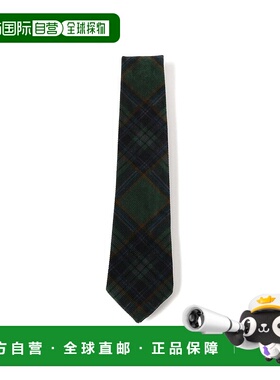 1h可退 日本直邮Double RL 男装 经典格纹 全棉领带 38440178770