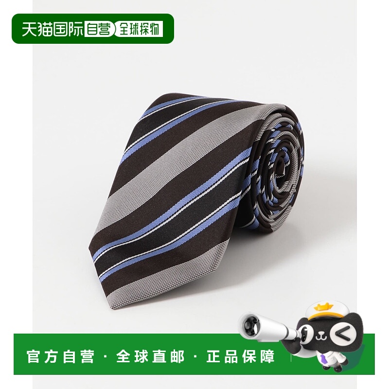 1h可退 日本直邮LIFE STYLE TAILOR 男士国内产丝绸条纹领带 DTA6