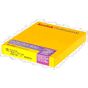 【日本直邮】柯达Kodak彩色负片胶卷/菲林PORTRA 400 4X5 10张