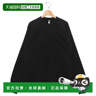 日本直邮LosAngeles Apparel T恤 针织衫 长袖口袋 T恤 男士1810G