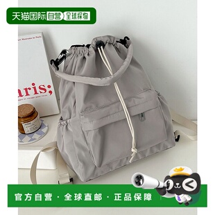 1h可退 日本直邮florist 轻量2WAY抽绳尼龙双肩包斜挎包 G4372032