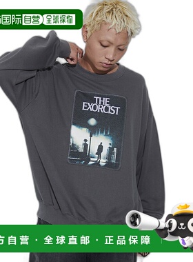 1h可退 日本直邮WEGO 2024秋冬新款 THE EXORCIST印花男女同款卫