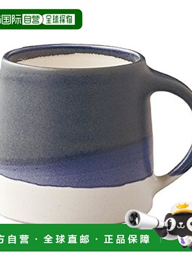 【日本直邮】KINTO马克杯320mlSCS-S03藏青色x白色20756瓷器