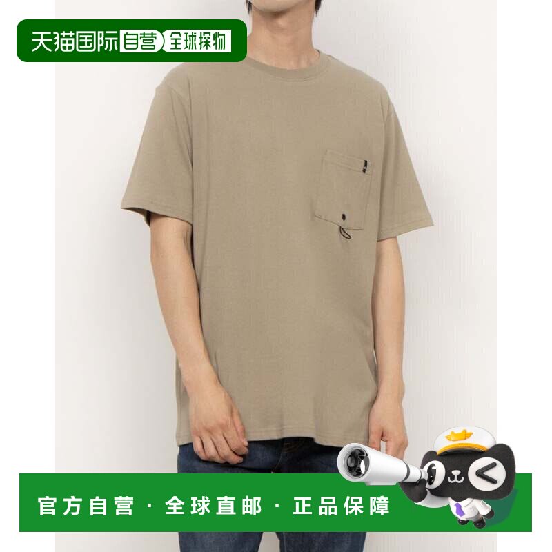 日本直邮QUIKSILVER 男士冲浪短袖T恤 SR DRAWN ST QST252005 KHA图片