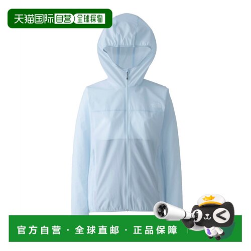 日本直邮北面THE NORTH FACE 连帽拉链纯色Logo印花长袖夹克外套
