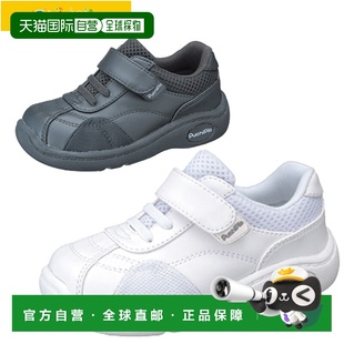 503 鞋 男女童款 日本直邮PuchiPio 魔术贴搭扣弹性绑带2E 儿童