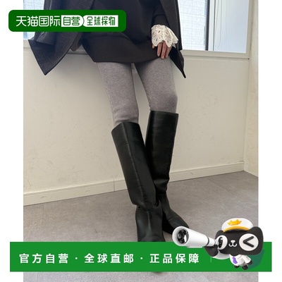日本直邮DouDou 女装 美脚剪裁 里加绒针织 leggings 舒适保暖修