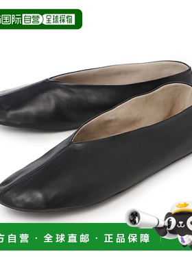 日本直邮THE ROW STELLA SLIPPER 一脚蹬平底鞋黑色女士加大码可f