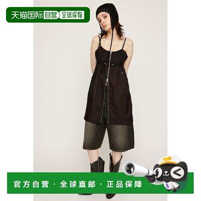 日本直邮SLY SHEER CAMI ZIP连衣裙 [942685092]吊带裙子性感