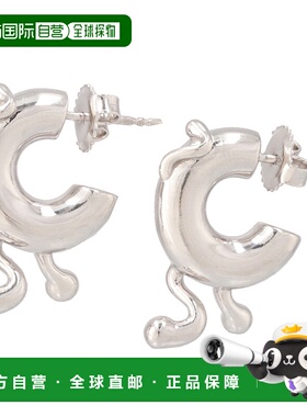 日本直邮MARIA BLACK 圈形耳环 POTSDAMER 再生纯银抱式耳环 2024