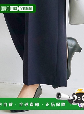 日本直邮grove 柔软舒适V领平底鞋 GR1241BW37371 黑色