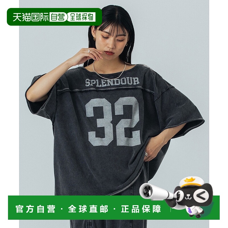 1h可退 日本直邮ROSE BUD 女装 宽松半袖T恤 落肩设计2WAY穿法 数