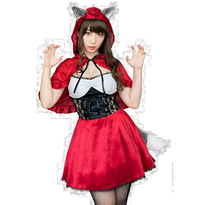 【日本直邮】Clearstone城市派对小红帽大灰狼组合款动物短裙套装