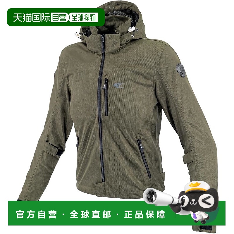 【日本直邮】[KOMINE] 2025 型号 JK-176 Enigma 轻型网眼摩托车C