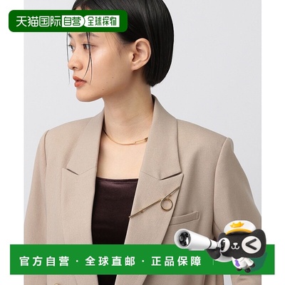 1h可退 日本直邮apart by lowrys 女士手工设计金属扭曲胸针 1521