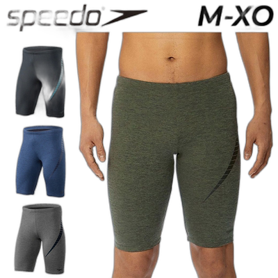 日本直邮SPEEDO 健身泳衣男士游泳裤 SPEEDO Diagona 及膝泳裤带/