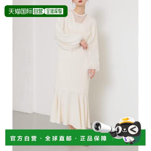 日本直邮官方授权 SENSE OF PLACE 格纹透视连衣裙