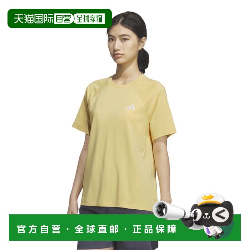 日本直邮adidas 运动T恤 女款短袖 宽松版型 GE088 KF8234图片