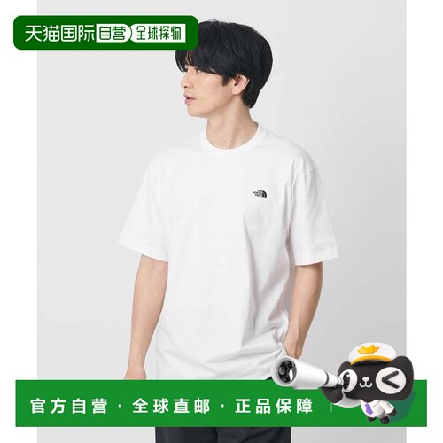 日本直邮The North Face 白色 T恤 棉质 速干 短袖2026新款