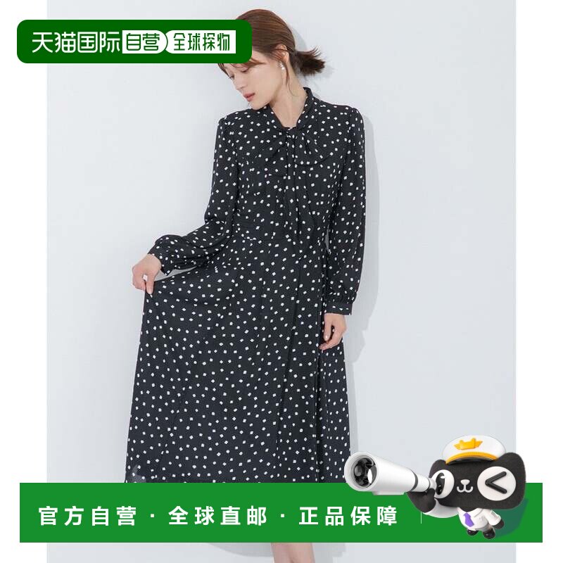 日本直邮ONWARD 八木有纱穿着 消臭 PROMISE 丝带玫瑰 圆点图案连