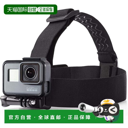 【日本直邮】亚马逊倍思 头戴式相机绑带 GoPro用 防水 均码黑色G