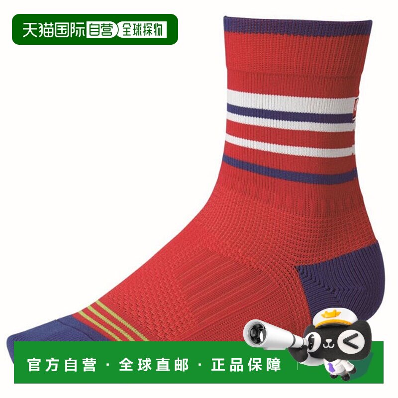 日本直邮Rawlings 棒球袜 AAS10S01-RD/N 中筒条纹款图片