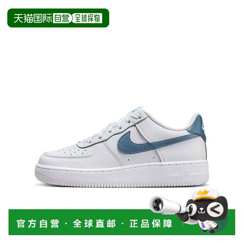 日本直邮Nike Air Force 1 柔软舒适GS 板鞋 儿童耐克
