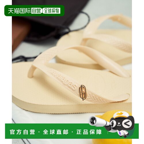 日本直邮Havaianas 女士 联名Plage限定款Top Sense平底人字拖 26