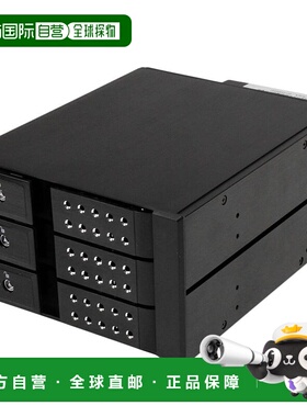 【日本直邮】StarTech.com 硬盘驱动器功能移动机架HSB3SATSASBA