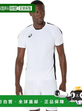 【日本直邮】亚瑟士 足球运动短袖 2101A307 亮白色