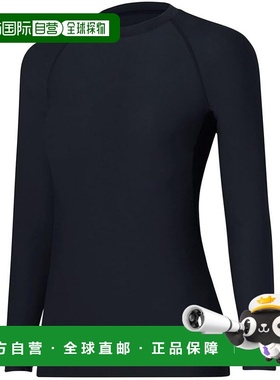 【日本直邮】达亿瓦 Ice Dry® 圆领保暖内衣 DU-6021S 炭黑色